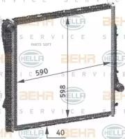 BEHR-HELLA 8MK376718754 Радиатор охаждения