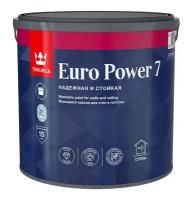 Краска интерьерная Tikkurila Euro Power 7 матовая база C 2,7 л