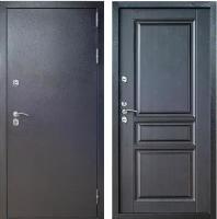 Дверь входная металлическая с терморазрывом Сибирь 3К Венге Paputin's Doors 960 х 2050 мм Правая