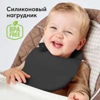 Нагрудник Happy Baby силиконовый