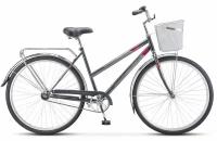 Велосипед STELS NAVIGATOR-300 Lady C 28, колесо 28'', рост 20'', сезон 2023-2024, серый., корз мет