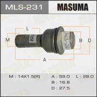 Болт колесный Masuma MLS-231