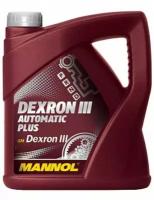 MANNOL 1356 Масло трансмиссионное Mannol ATF Dexron III 4 л 1356