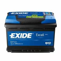 Аккумулятор Exide Excell EB740 12V 74Ah 680A R+