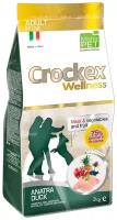 CROCKEX Wellness 2 кг сухой корм для собак мелких пород утка с рисом