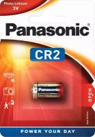 Батарейки Panasonic CR-2L/1BP цилиндрические литиевые Lithium Power в блистере 1шт