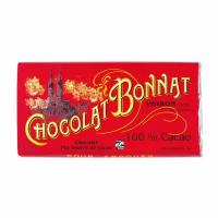 Плитка 100% темного шоколада Bonnat, 3x100г