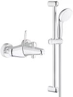 Смеситель для ванны Grohe Eurodisc Joy 23431000 + 27924001