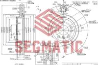 Диск Тор. Перед Вент Ml-Class Iii (W166) Ml 350 Blueefficiency 4-Matic [M 276.955] 306 SEGMATIC арт. SBD30093230