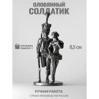 Ниена Фигурка "Оловянный солдатик с балериной" из олова (8,5 см)