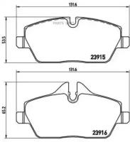 BREMBO P06034 Колодки тормозные P06034