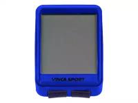 Vinca Sport велокомпьютер Vinca Sport V-1507 беспроводной, 12 функций, синий с черным