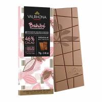 Плитка молочного шоколада Valrhona Bahibe, 3x70г