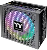 Блок питания Thermaltake ATX 850W Toughpower iRGB Plus (DIGITAL) 80+ gold (20+4pin) APFC 140mm fan color LED 12xSATA Cab