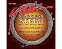 La Bella M40-B Stainless Steel 5-string Extra Light 40-128 струны для 5-струнной бас-гитары, стальная навивка