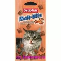 Beaphar Malt-Bits Подушечки для Кошек с Мальт-Пастой + Лосось 35г