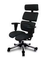 Компьютерное кресло Hara Chair Doctor офисное, обивка: искусственная кожа, цвет: черный