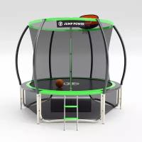 Батут Jump Power 10 ft Pro Inside Basket Green