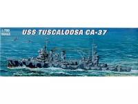 Склеиваемая пластиковая модель Американский крейсер USS Tuscaloosa CA-37. Масштаб 1:700