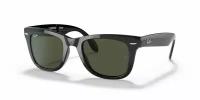 Солнцезащитные очки Ray-Ban RB4105 Wayfarer Folding Classic, размер L (Black/Green Classic)