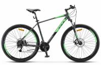 Горный велосипед 29" Stels Navigator 920 MD V010, 16.5" (Антрацитовый/зеленый)