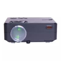 Видеопроекторы ATOM Видеопроектор ATOM-813B, LCD, 2000 lum, 1280*720, 220V, 5V, Mirror screen, черный