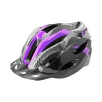 Шлем защитный Stels FSD-HL021 (600124) L черный/пурпурный
