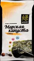 Морская капуста MIDORI сушеная, обжаренная в кунжутном масле со вкусом кимчи, 5г