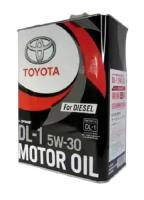 Моторное масло Toyota Diesel Oil DL-1 SAE 5W-30 4 л