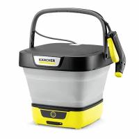 Портативная минимойка Karcher OC 3 Foldable *EU 1.599-300.0, аккумуляторная, объем 8 л, длина шланга 1.8 м, пистолет низкого давления, встроенный фильтр