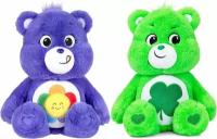 Набор плюшевых медведей Care Bears Harmony и Good Luck, 35 см