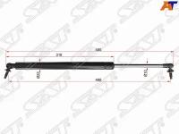 Амортизатор крышки багажника (1 шт.) для Джип Гранд Чероки WJ 1998-2004 год выпуска (Jeep Grand Cherokee WJ) SAT ST-55137022AA