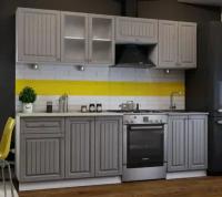 Кухонный гарнитур, кухня, готовый комплект Хозяюшка 2,4 м Трюфель