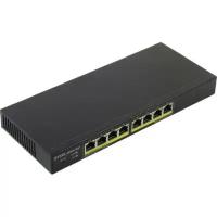 Коммутатор Smart L2 PoE+ Zyxel GS1900-8HP, 8xGE PoE+