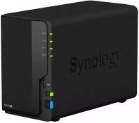 Сетевое хранилище Synology DiskStation DS218play, на 2 диска, настольный