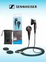 Наушники проводные Sennheiser MX 375, mini jack 3.5 mm, черный