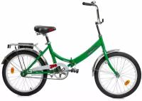 Велосипед Forward Kama 20 (2023) 14" зеленый/серебристый, RB3K013E9XGNXSR
