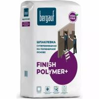 Суперфинишная шпаклевка под покраску, обои и декоративные штукатурки Bergauf Finish Polymer+