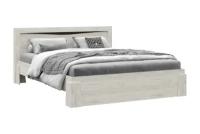 Кровать Нонтон Паола КР 703 1.6 м дуб крафт белый / венге 170x212x84.4 см
