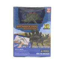 Набор археологический Kribly Boo Раскопки динозавра 3D пазл Стегозавр в подарочной упаковке