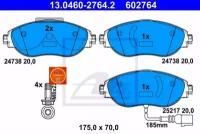 Колодки тормозные дисковые передн, AUDI: S3 quattro 12-\SEAT: ALHAMBRA 10-, LEON