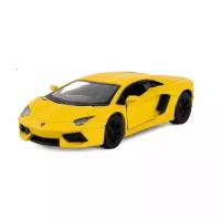 Kinsmart. Модель арт.КТ5355/1 "Lamborghini Aventador LP 700-4" 1:38 (желтая) инерц