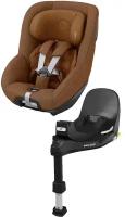 Maxi-Cosi Pearl 360 Pro Next с базой isofix FamilyFix 360 Pro (Authentic Cognac)