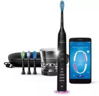 Звуковая зубная щетка Philips Sonicare DiamondClean Smart 9500 HX9924, чёрная