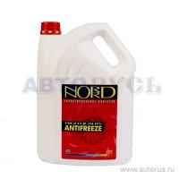 Антифриз nord high quality antifreeze готовый -40c красный 5 кг nr 20249