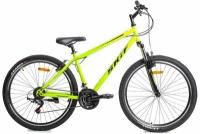 Горные (кросс-кантри) велосипеды SKIF Горный велосипед SKIF MTB HT 27,5 17", 17" ярко-зеленый/черный