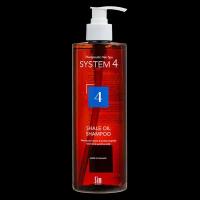 System 4 Shale Oil Shampoo Терапевтический шампунь №4 для очень жирной и чувствительной кожи головы 500 мл 1 шт