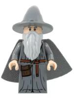 Минифигурка Lego lor125 Gandalf the Grey - Wizard / Witch Hat, Robe, Spongy Cape