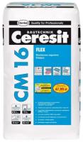 Клей для плитки и камня Ceresit CM 16 Flex 25 кг