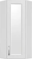 Шкаф Style Line Эко Стандарт 30 угловой с зеркальной вставкой, белый ЛС-00000134